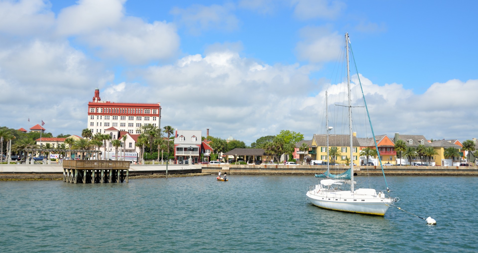 Boating on the Intracoastal near the house