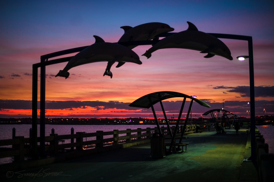 Sunset at Vilano Beach